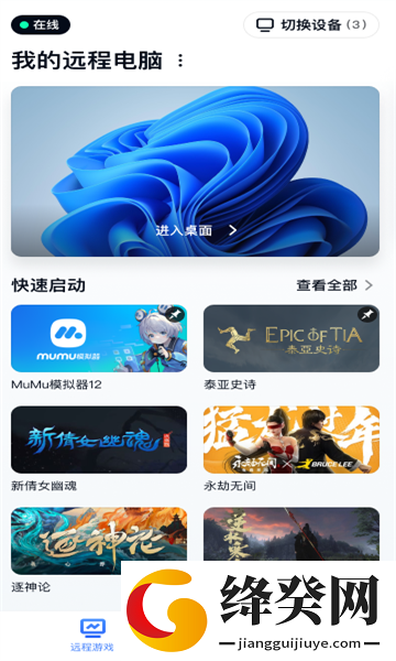 GameViewer远程下载
